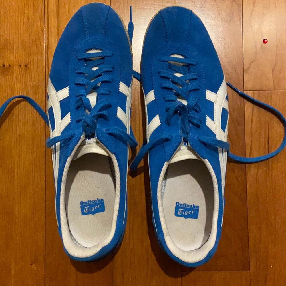ASICS Onitsuka Tiger shoes Royal and White